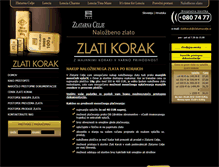 Tablet Screenshot of nakup-zlata.eu