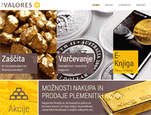 Tablet Screenshot of nakup-zlata.si